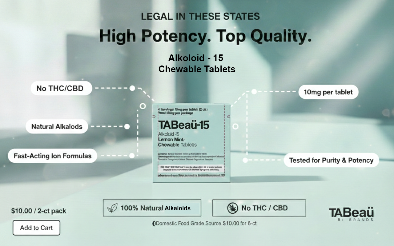 TABeaü-15 — Alkaloid-15 Chewable Tablets